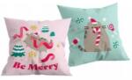 Halantex Pusheen: Karácsonyi díszpárna - 40 x 40 cm, kétoldalú