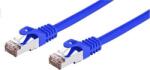 C-Tech UTP CAT6 Összekötő Kék 25cm CB-PP6F-025B (CB-PP6F-025B) (CB-PP6F-025B)
