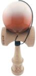 Kendama X Jucarie de indemanare din lemn, Kendama X, Flippy Big Cups V2, Super Sticky, 18 cm, Alb, Maro
