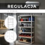 Springos Fém polc 225x110x50cm HA5213 (HA5213)