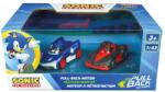 Carrera Комплект пулбек колички Carrera - Sonic, Соник срещу Шадоу, 2 броя (CR15813023)