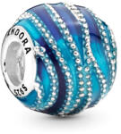 Pandora Moments Kék örvény ezüst charm - 797012ENMX (797012ENMX)