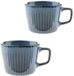 Dakls Сини керамични чаши в комплект 2 бр. за капучино 190 ml Tone - Dakls (HP639)