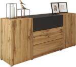  Komód Sarasota 191 (Wotan tölgy + Grafit)