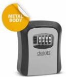 Delight Kulcsszéf - fém - 115 x 95 x 40 mm Delight 55575 (55575)