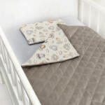 Scamp velvet ágynemű garnitúra 75x100 cm - Beige Animals