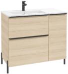 ArtDef NINO TÖLGY VICENZA mosdószekrény | Á90 / balos