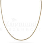  14 karátos arany Barbara nyaklánc (medálhoz is) - 42 cm / 1, 5 mm (AU13976) AU13976