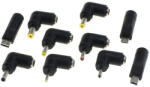OTB Cablu de incarcare USB universal OTB cu mufa DC si 10 adaptoare interschimbabile, 1m, negru ONR0194 Alte cabluri de date (ONR0194)