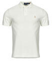 Ralph Lauren Rövid ujjú galléros pólók POLO COUPE DROITE EN COTON BASIC MESH Bézs EU XL