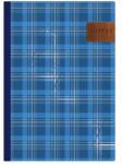 TopTimer Jegyzetfüzet, A5, vonalas, 96 lap, TOPTIMER "Notes", kék skótkockás (NKN16703) - pritone