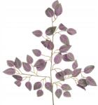 Goliat Levél Ág Tripla Beniamin Lila Szín 60CM Kompozíció Kiegészítő (LISC-BENON-PURPLE)