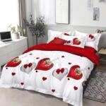 Sendia Szív mintás 7 részes ágynemű garnitúra