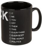 OOTB Fuck XXL bögre krétával (78/8370)