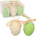 Goliat Pöttyös tojás szett 6 db-os színes zöld fehér (YX-73333LB1)