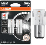 OSRAM Led izzó P21/5W Piros Stop