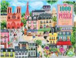 eeBoo - Puzzle Paris într-o zi - 1 000 piese Puzzle