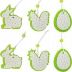 Goliat Fa medál szett tyúk nyúl tojás dekoráció (SHY-F1471G)