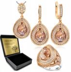 Ottomania Ezüst Ékszer Szett 925 Zultanit Strasszok Női Gravírozás Ajándék (kpl-115_12r)