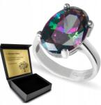 Ottomania 925-ÖS Ezüst Gyűrű Misztikus Topázzal Női Ékszer Gravírozás (R035p_13r)