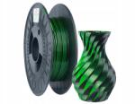 3DPower Filament 3DPower Silk Dual 1.75mm Green Black Zöld Fekete 0.3kg Magic (3DP285)