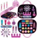 MalPlay Kozmetikai Szett Sminktáskában, Smink És Köröm Kozmetikumok Gyerekeknek (109064)