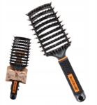 Ponik's Hajkifésülő Kefe Természetes Vaddisznó Sörték Kisimító