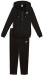PUMA Metallic Hooded Sweat Suit FL op S | Femei | Treninguri, seturi de trening | Negru | 688161-01