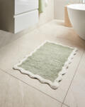 MAXISHOP Italia Collection Covoras de baie NANGAL Verde 60 x 90 cm Bumbac (676585) Covor baie