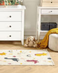 MAXISHOP Italia Collection Covor pentru copii TIOP Multicolor 80 x 150 cm Bumbac (486854) Covor