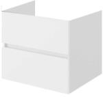 Fluminia Mobilier pentru lavoar pe blat, Fluminia, Genova, 60 cm, alb lucios (GENOVA-60 MOB ALB) - klassconfort