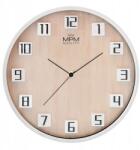 MPM Jól Olvasható Csendes Falióra Domború Számokkal Mpm E01.4289. 0053 fi 30 cm (E01.4289.0053)