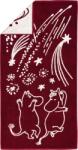 Arabia Finland Prosop de baie Arabia Finland Moomin Festive Moments, 70 x 140 cm, albastru (1079542) Prosop