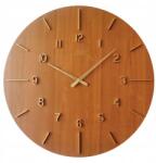 JVD Elegáns Fa Barna Falióra Jvd HC701.1 70 cm Arany Mutatók (HC701.1)