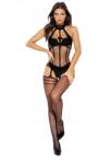 Softline Collection Bodystocking 2054 black Softline Boys of Toys Sp. z. o. o (5906233083726)
