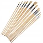 Phoenix Kerek sörtéjű ecsetek 12 db-os festőecset készlet Phoenix ( Pędzle szczecinowe okrągłe 12szt. Phoenix)