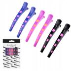 Ponik's Csipeszek Hajcsatok Fodrász mandzsettagombok Szilikon Erős 6 db