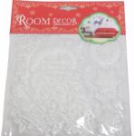 Goliat Mikulás ablakmatrica és 5 hópehely dekoráció (OZD-41-42 [SE-001])