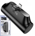 hoco. Powerbank Usb-c Csatlakozóval 3000mAh Fekete Hoco J147 Prospero (6942007646291)