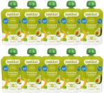 Smileat Bio Tasak, banán, áfonya, avokádó, 6M+, 10x100g