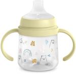 Suavinex Edzőpohár cumisüveg +4 m Green Bear Suavinex 150ml