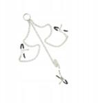 Night Fantasy Szado-mazo Bilincsek, Csikló Mellbimbó Csat (LINJINHE976)