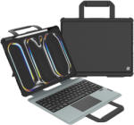 Nillkin Bumper GO Keyboard Case iPad Pro 13 (2024) tok, háttérvilágításos változat, fekete