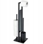 WENKO Wc-papír Tartó Állvány Wc Kefe 3az1ben Wenko (23708100)