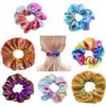 Korbi Hajgumi Színes Színátmenetes Scrunchies Erős 7DB-OS Szett B (GUMKA DO WŁOSÓW SYRENKA)