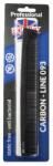 Ronney Carbon Line fésű L 222mm Ra 00093