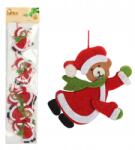 Goliat Karácsonyi Dekoráció Filc Girland Macikkal 110 CM Dekoráció (FILC/MIŚ)