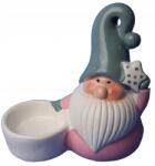 Goliat Kerámia karácsonyi dekoráció Mikulás gyertya (19875/6/B)