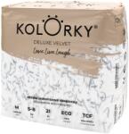 Kolorky Deluxe Velvet Love Live Laugh еднократни ЕКО пелени размер М 5-8 Kg 21 бр