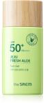 the SAEM Jeju Fresh Aloe Sun napozógél aloe verával SPF 50+ 50 g